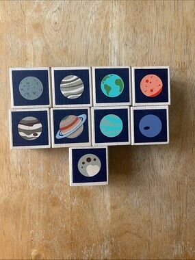 Uncle Goose Planet wooden blocks